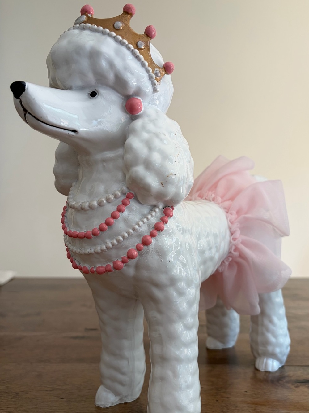 Halloween Princess Poodle Dog w/ Crown Tutu costume